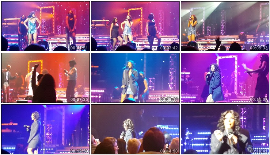 Toni Braxton 演唱会，衣裙不慎脱落，没有穿内内的大丰臀整个呈现 [MP4-238MB]