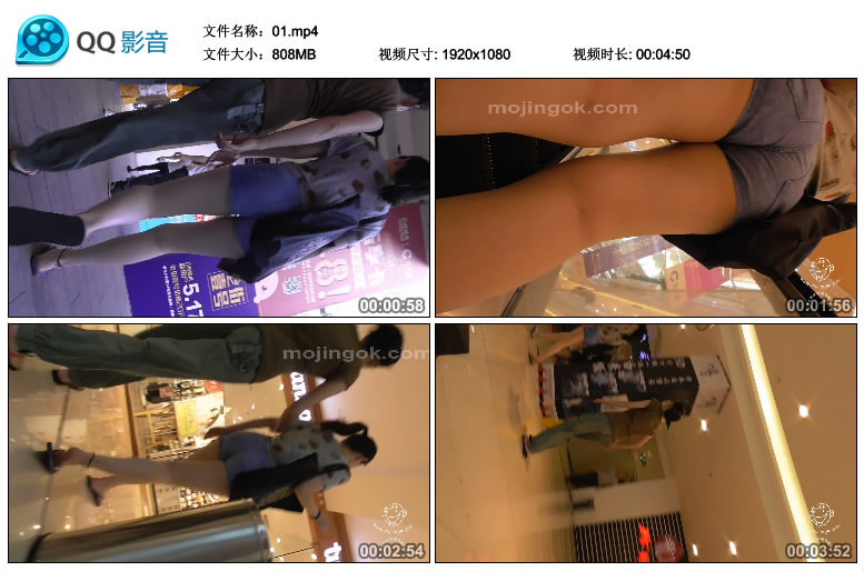 精选街拍视频 No.689 纳兰性急作品 正青春，丰美少女 [1V-808MB]
