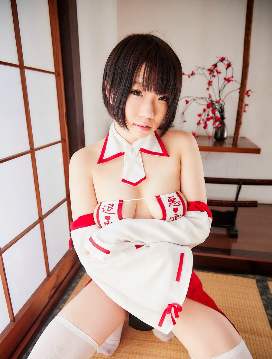 (Cosplay) [奈々のしっぽ (松岡奈々)] 僕だけの巫女 [78P84MB]
