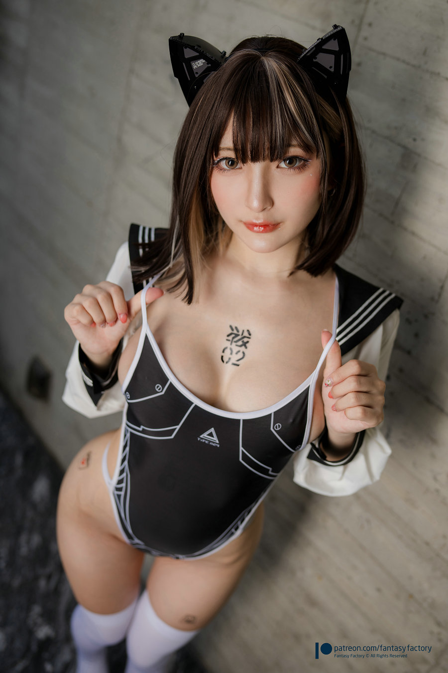 [Fantasy Factory] 小丁Cosplay写真 - 2022.02 婚纱 泳衣 [185P-1.23GB]