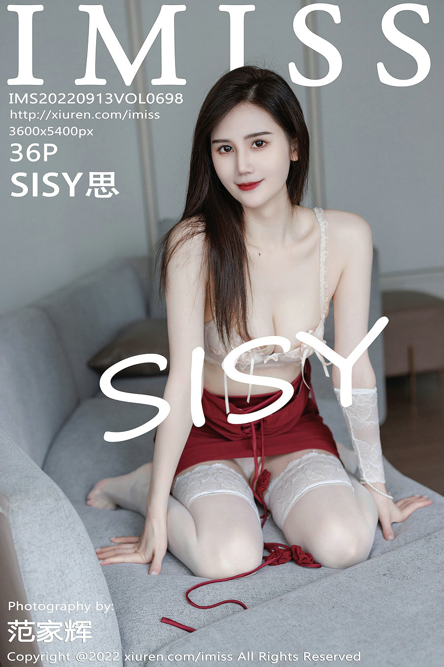 [IMiss]爱蜜社 2022.09.13 Vol.698 SISY思 [36P340MB]