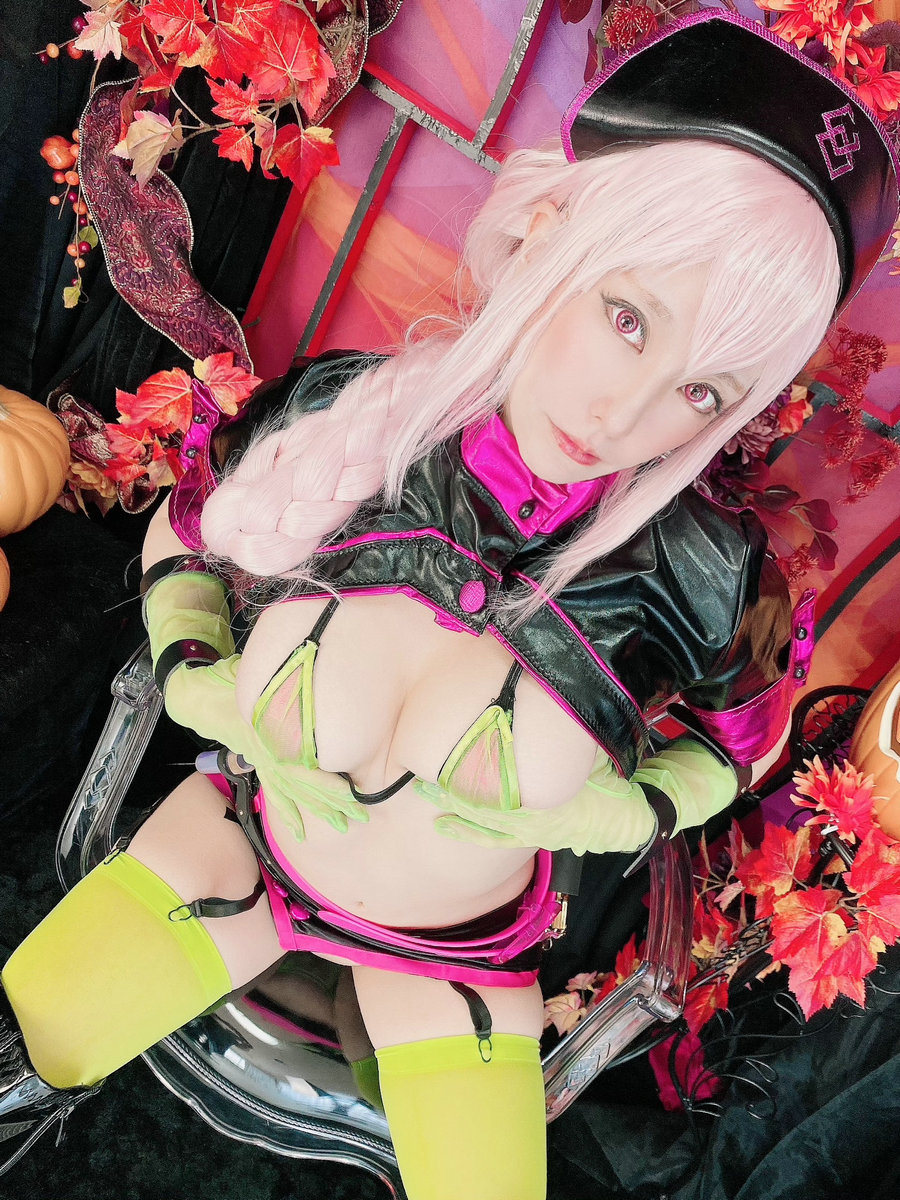 (Cosplay)[HERESY] Ringo Mitsuki 林檎蜜紀 - 全方位ドスケベ宝具なハロウィン婦長ファイナルシーズン [17P ...