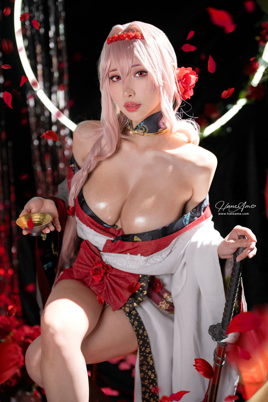 Hane Ame 雨波写真 - NIKKE 紅蓮 暗影 [37P4V-1.03GB]