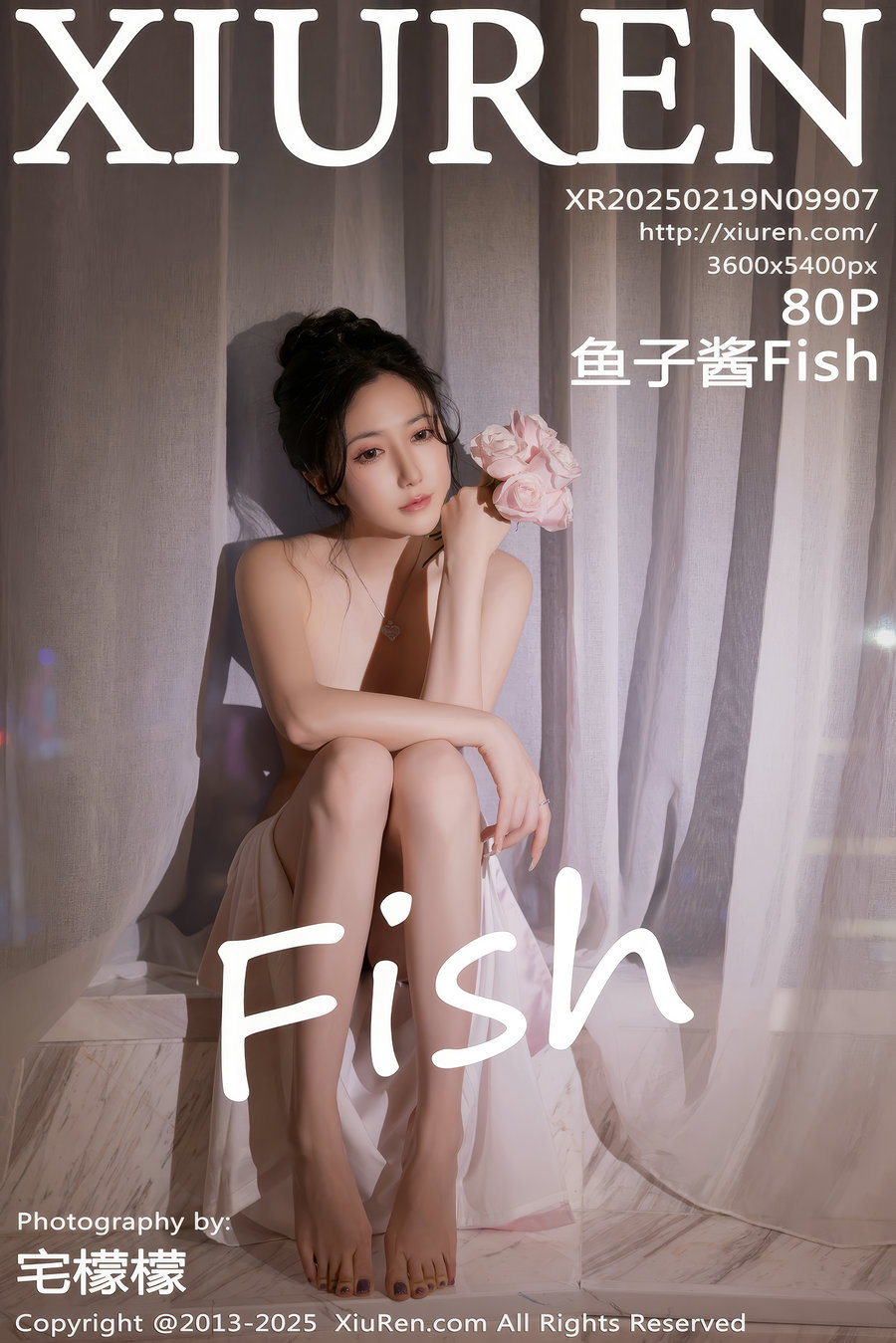 [秀人美媛馆] 2025.02.19 No.9907 鱼子酱Fish [80P751MB]