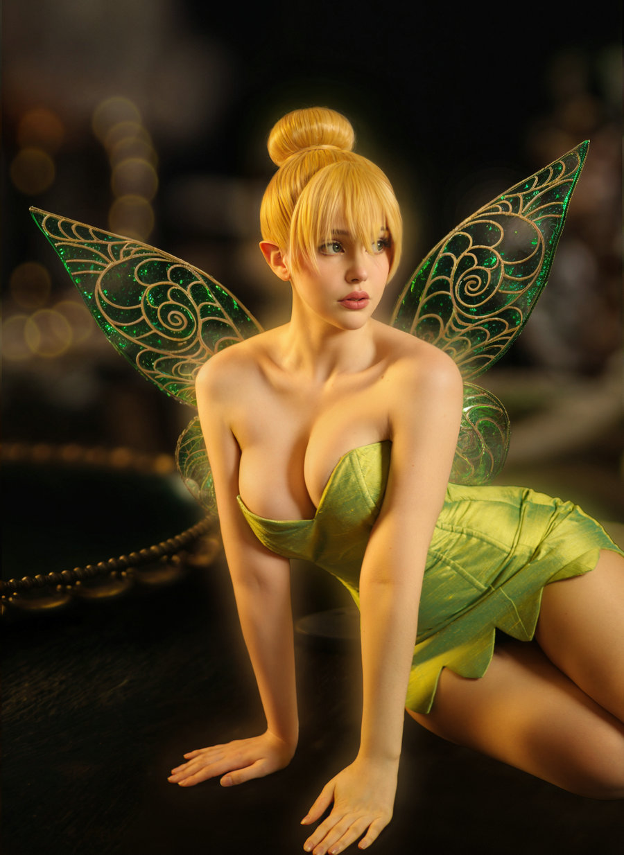 国外美女SayaTheFox - Tinkerbell [15P-122MB]