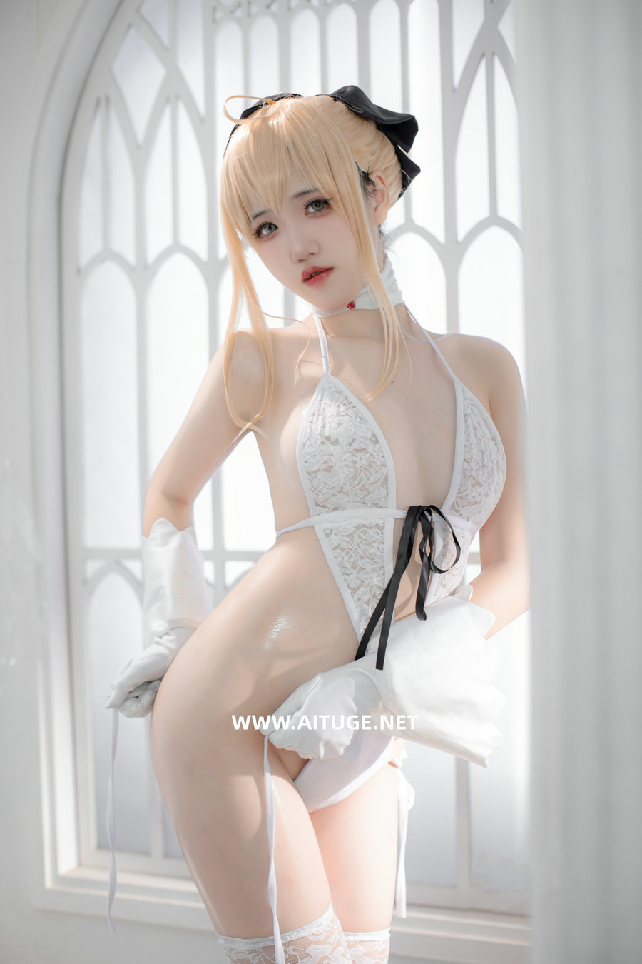 鬼马少女阿薰kaOri - FGO 白Saber [50P-229MB]