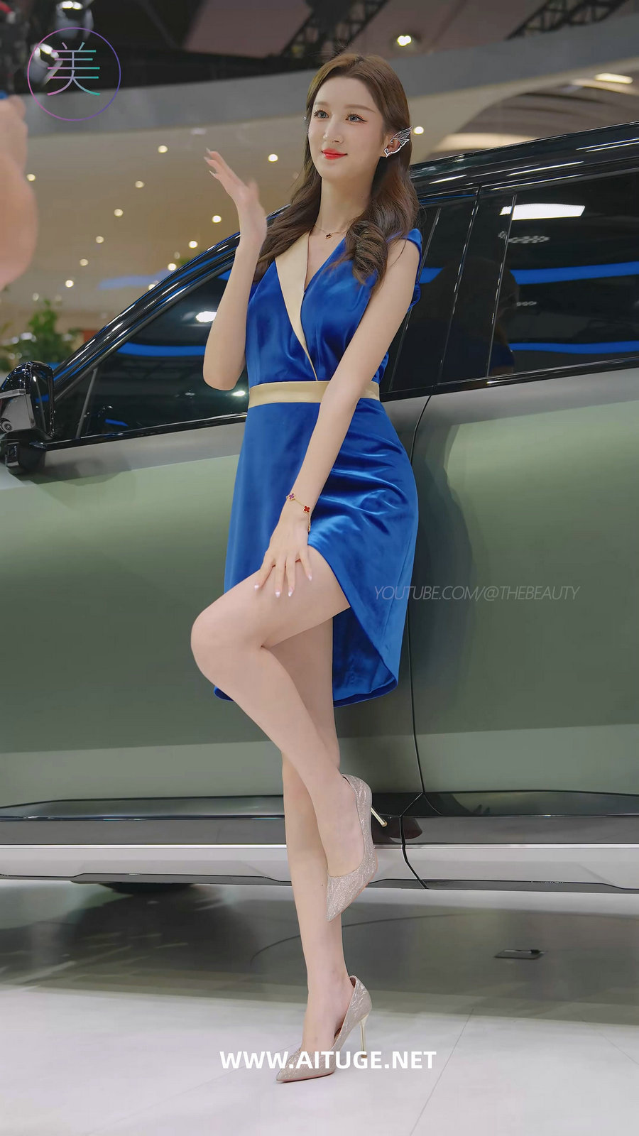 2024 广州车展 网红美女车模 beautyleg LOOKBOOK 13 [304MB]