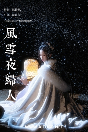 [YITUYU]艺图语 2025.03.06 风雪夜归人 晚江亭 [24P-369MB]